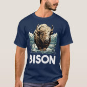 Bison T-Shirt (Vorderseite)