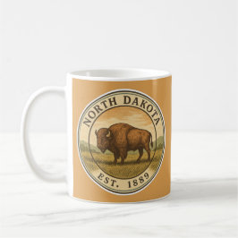 Bison-Tasse North Dakota Kaffeetasse
