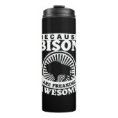 BISON THERMOSBECHER (Vorderseite)