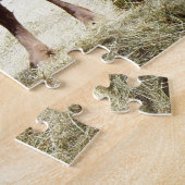 Bison-Tier Puzzle (Seite)