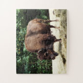 Bison-Tier Puzzle (Vertikal)