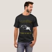 Bison Toss Yellowstone Nationalpark Fantastisch T-Shirt (Vorne ganz)