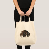 Bison Tote Bag Tragetasche (Vorderseite (Produkt))