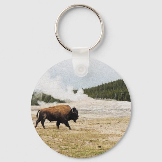 Bison und alt treu schlüsselanhänger (Vorderseite)