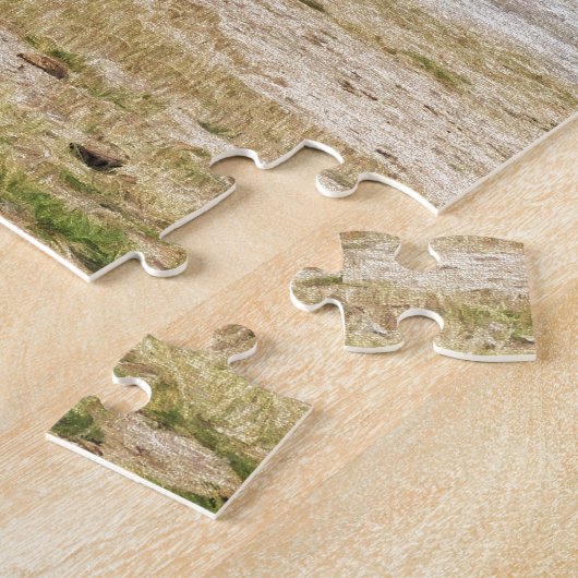 Bison und altes zuverlässiges puzzle (Seite)