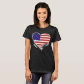 Bison, USA T-Shirt (Vorne ganz)