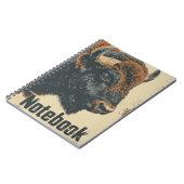 Bison Vintag Notizblock (Linke Seite)