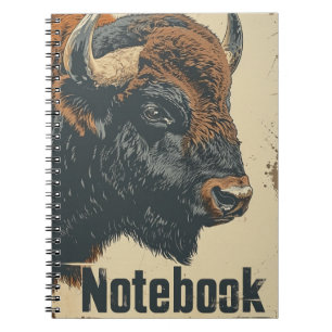 Bison Vintag Notizblock