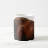 Bison Vintage illustriert Kaffeetasse (Mittel)