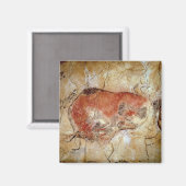 Bison von den Altamira-Höhlen Magnet (Vorderseite/Rückseite)