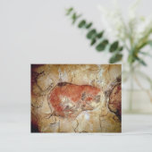 Bison von den Altamira-Höhlen Postkarte (Stehend Vorderseite)