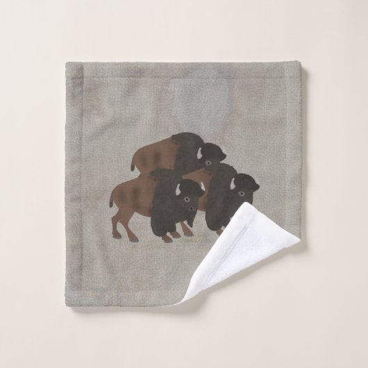 Bison Wash Tuch (Waschlappen)