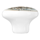 Bison Wild Tame und Zeitlose Sammlung Keramikknauf (Seitenansicht)