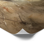 Bison Woodland Animal Art Print Poster (Ecke)