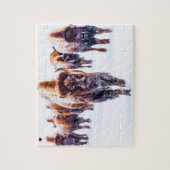 Bison Yellowstone Wyoming Puzzle (Vertikal)