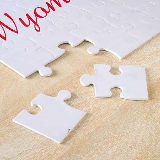 Bison Yellowstone Wyoming Puzzle (Seite)