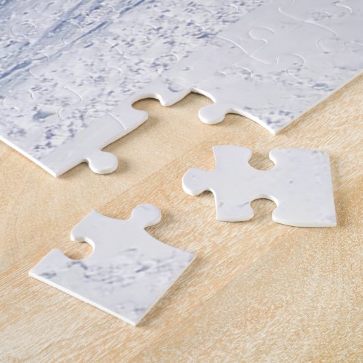 Bison Yellowstone Wyoming. Weihnachtsgrüße Puzzle (Seite)