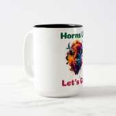 Bison Zweifarbige Tasse (Vorderseite Links)