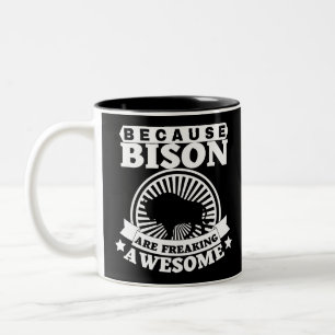 BISON ZWEIFARBIGE TASSE