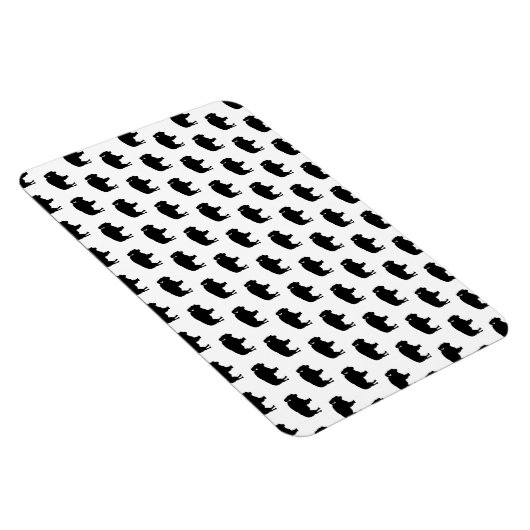 Bisonmuster Magnet (Rechte Seite)