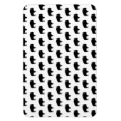 Bisonmuster Magnet (Vertikal)