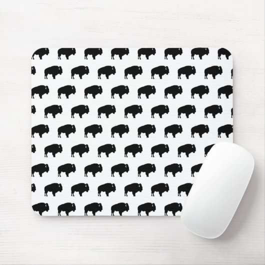 Bisonmuster Mousepad (Mit Mouse)