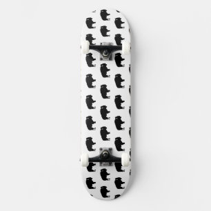 Bisonmuster Skateboard