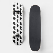 Bisonmuster Skateboard (Vorderseite)