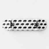 Bisonmuster Skateboard (Horizontal)