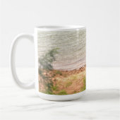 Bisons am Wasser Kaffeetasse (Links)