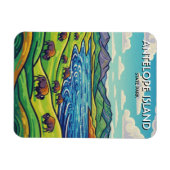 Bisons im Antelope Island State Park Utah Magnet (Horizontal)