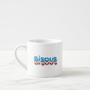 Bisous (Küsse) Espressotasse
