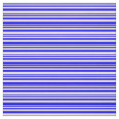 Bisque & Blauer Farbmuster Stoff (Muster)