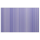 Bisque & Dark Blue Muster der Streifen Stoff (Yard (91,4 cm))
