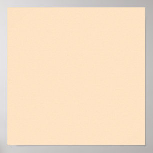 Bisque (einfarbig) poster