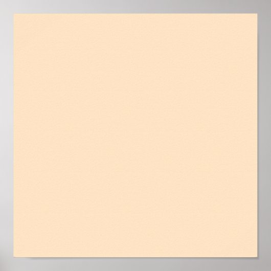 Bisque (einfarbig) poster (Vorne)