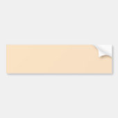 Bisque (feste Farbe) Autoaufkleber (Vorne)