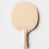 Bisque (feste Farbe) Tischtennis Schläger (Rückseite)