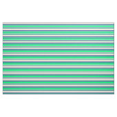 Bisque, Green und Dark Blue Lines Stoff (Fat Quarter (45,7 x 55,9 cm))