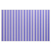 Bisque und Blaue Streifen Stoff (Fat Quarter (45,7 x 55,9 cm))