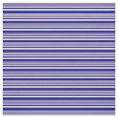 Bisque und Dark Blue Colos Muster Stoff (Muster)