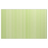 Bisque und grüne Streifenmuster Stoff (Yard (91,4 cm))
