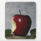 Biss aus Apfel! Mousepad (Vorne)