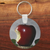 Biss aus Apfel! Schlüsselanhänger (Vorderseite)