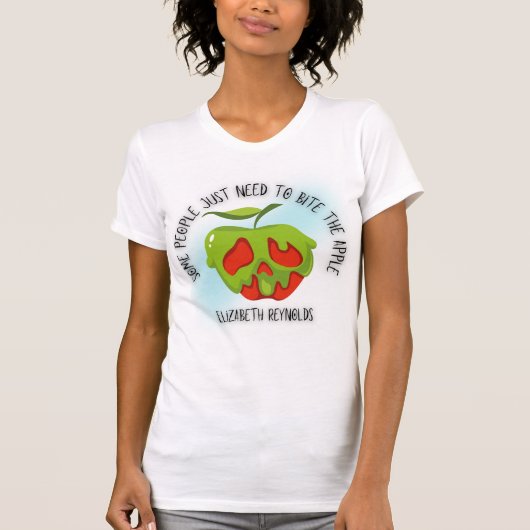 Biss den Apfel-Shirt T-Shirt (Vorderseite)