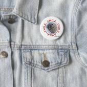 Biss des Lächeln-… I nur! Abzeichen Button (Beispiel)