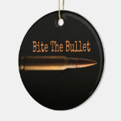 Biss die Kugel Keramik Ornament (Links)