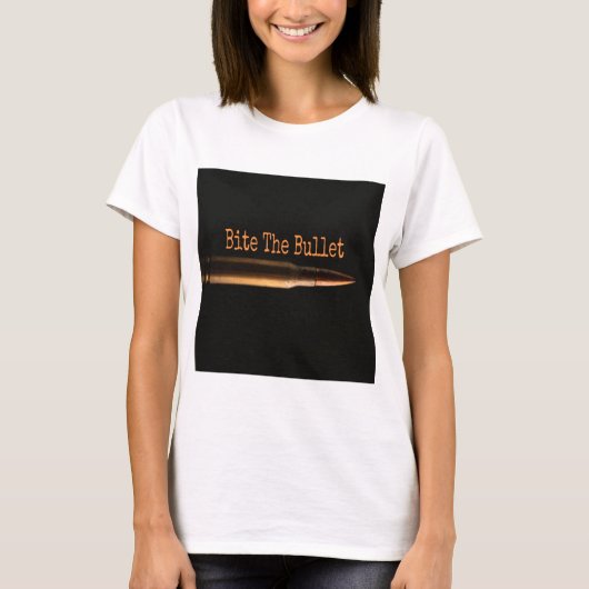 Biss die Kugel T-Shirt (Vorderseite)