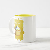 Biss mich! Cupcake Tasse (Vorderseite Links)