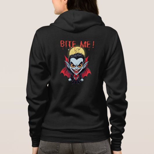 Biss mich! hoodie (Rückseite)